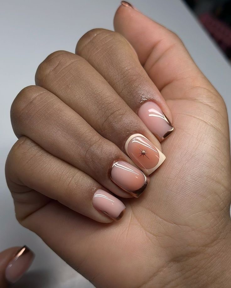 Chrome Gel Tips